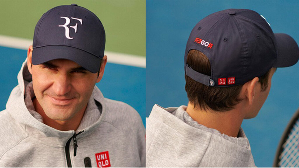 Federer’s Iconic ‘RF’ Cap
 Is Back